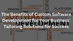 The Benefits of Custom Software Development for Your Business ...