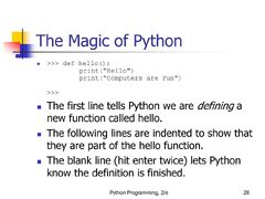 Python Programming: An Introduction to Computer Science - ppt