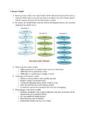 SDLC Model - 2 - 3. Iterative Model:  Iterative process model is ...