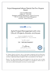 Agile Project Management with Jira Cloud