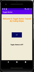 Toggle Button in Android - Naukri Code 360