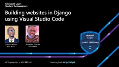 Training: Building Websites in Django Using Visual Studio Code ...