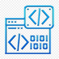 Coding Symbols - Blue Coding Symbols Icon - CleanPNG / KissPNG