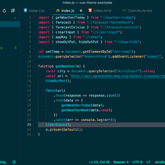 Vue Theme - Theme for Visual Studio Code inspired by Vue.js