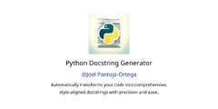 Python Docstring Generator GPTs author, description, features and ...