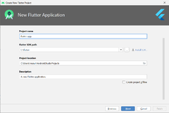 Flutter (Android Studio)