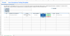 UAT Testing Template (Microsoft Excel)