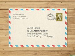 How to Address an Envelope in Care of Someone Else