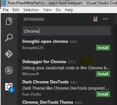 Visual Studio Code (Google Chrome)