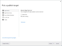 Azure App Service (Visual Studio)