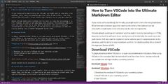 How to Turn VSCode Into the Ultimate Markdown Editor