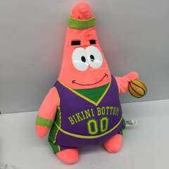 Nickelodeon Patrick Bikini Bottom Basketball Plush Doll SpongeBob Squarepants TAGS ON (Spongebob Squarepants Bikini Bottom Buddies Patrick Plush)