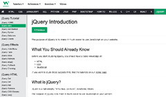 W3Schools - Introduction to jQuery (W3Schools)