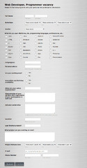 Job Application Form