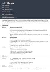 Web Developer Resume for 2024 [Examples & Writing Tips]