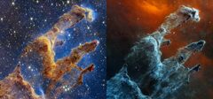 Webb Space Telescope's Eerie New View of “Pillars of Creation ...