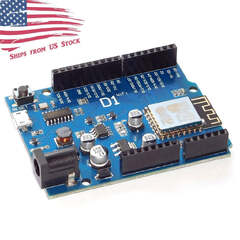 WeMos D1 CH340 WiFi Arduino UNO R3 Development Board ESP8266 ESP-12F (WeMos D1 CH340 WiFi Development Board)