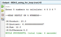 MDAS Calculator