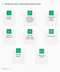 How to reduce app development costs? | Pragmatic Coders
