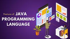 Features of Java Programming Language Course, Best Online Features ...