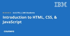 Introduction to HTML, CSS, and JavaScript by IBM