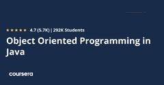 Object Oriented Programming in Java