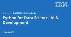 Python for Data Science, AI & Development - Coursera