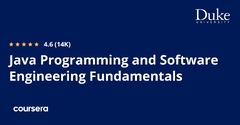 Java Programming and Software Engineering Fundamentals Specialization