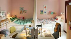 Shared bedroom ideas: How to divide a shared kids' room |