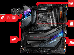 MSI MEG Z490 GODLIKE E-ATX Gaming Motherboard (10th Gen Intel Core ...