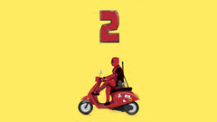 Deadpool 2 Scooter Poster