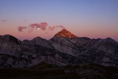 Evening View Mountains Landscape