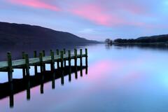 Pier Lake District Evening