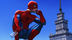 Spiderman Smoking Cigarette