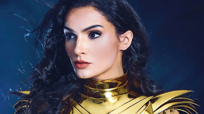 Wonder Woman Golden Armor Cosplay